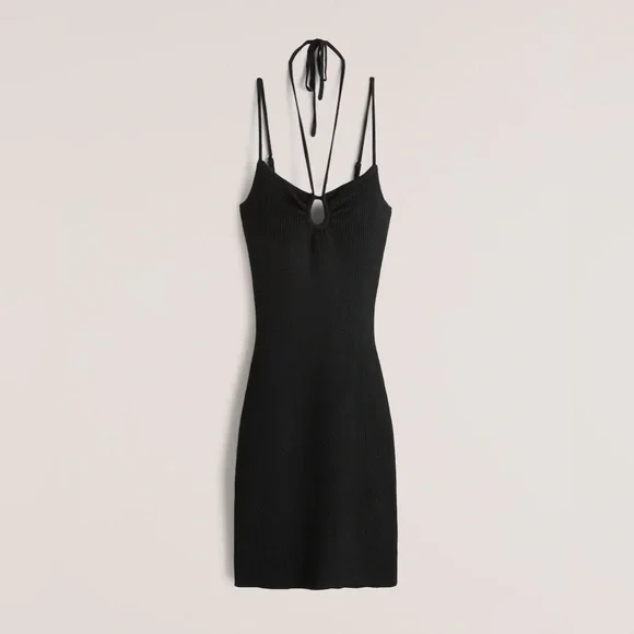 Abercrombie & Fitch | Dresses | Nwt Abercrombie Fitch Strappy Halter Dress  | Poshmark
